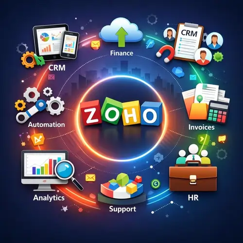 Zoho Business Automation Guide for Dallas Sales, Service and Finance Teams