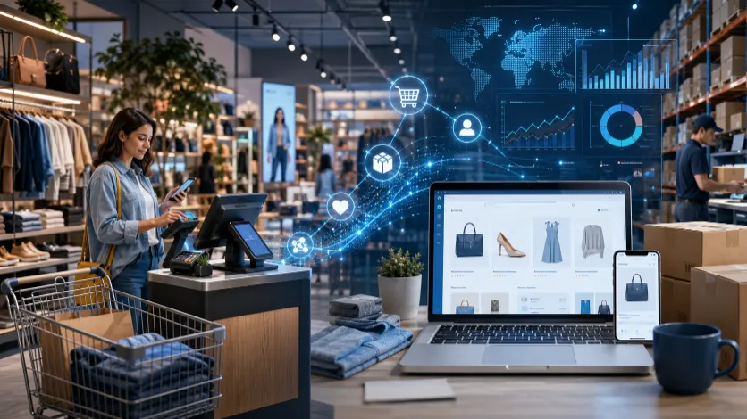 Retail & eCommerce Digital Transformation: ERP, POS, Inventory, CRM, Finance, Analytics, Cybersecurity & Custom Applications