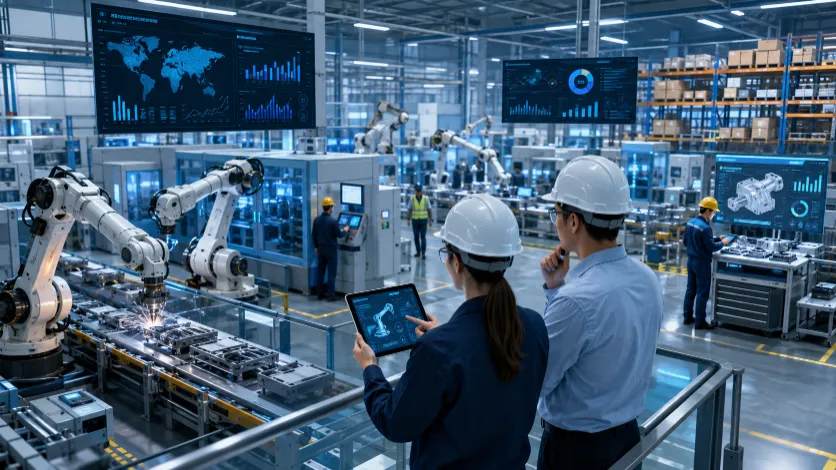 Manufacturing Digital Transformation: ERP, MRP, Finance, CRM, HR, Analytics, Cybersecurity & Custom Applications