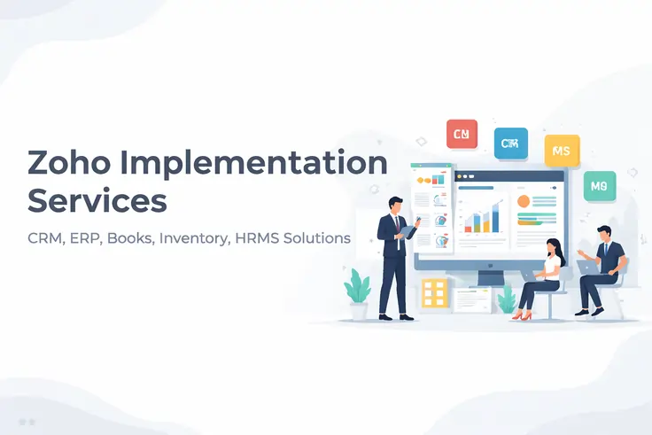 Zoho Implementation Partner in Delhi NCR for Manufacturing, Trading and Service Businesses