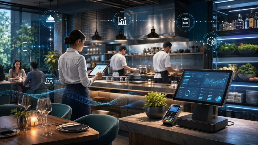Hospitality & F&B Digital Transformation: ERP, POS, Food Cost, CRM, HRMS, Analytics, Cybersecurity & Customer Journeys
