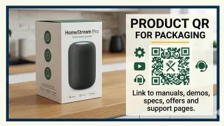 Product QR code