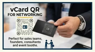 vCard QR code
