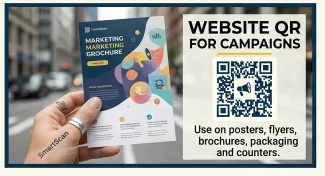 Website QR code generator
